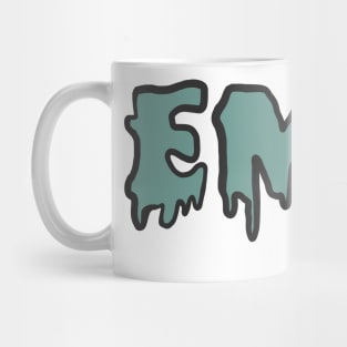 Muted Teal EMO Mug